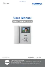 Commax cav-35gn User Manual предпросмотр