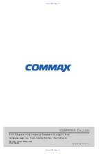 Preview for 11 page of Commax cav-35gn User Manual