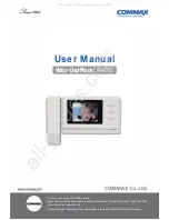 Commax CAV-40NG User Manual preview