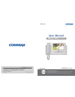 Commax CAV-70BB User Manual preview