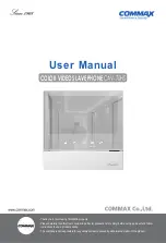 Предварительный просмотр 1 страницы Commax CAV-70HS User Manual