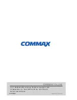 Предварительный просмотр 15 страницы Commax CAV-70PG User Manual