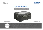 Preview for 1 page of Commax CCU-4GF User Manual