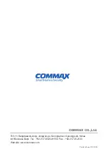 Preview for 22 page of Commax CDL-30LR User Manual