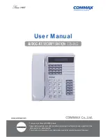 Предварительный просмотр 1 страницы Commax CDS-2AG User Manual