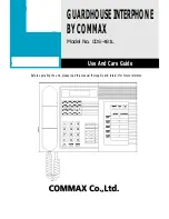 Preview for 66 page of Commax CDS-481L Use And Care Manual