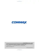 Предварительный просмотр 10 страницы Commax CDS-4GS User Manual