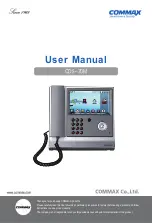 Предварительный просмотр 1 страницы Commax CDS-70M User Manual