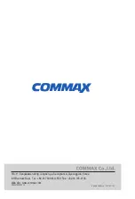 Предварительный просмотр 26 страницы Commax CDS-70M User Manual