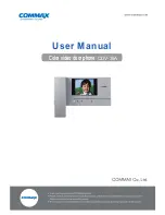 Commax CDV-35A User Manual предпросмотр