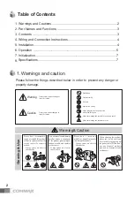 Предварительный просмотр 2 страницы Commax CDV-43U User Manual