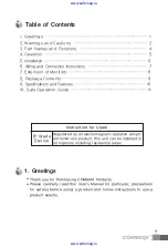 Commax CDV-50N User Instruction предпросмотр