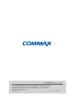 Предварительный просмотр 8 страницы Commax CDV-70K User Manual