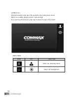 Предварительный просмотр 13 страницы Commax CDV-70KM User Manual