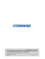 Предварительный просмотр 8 страницы Commax CDV-70M User Manual