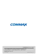 Preview for 20 page of Commax CDV-70MH(M) User Manual