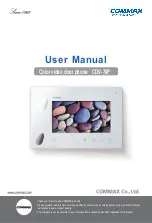 Предварительный просмотр 1 страницы Commax CDV-70P User Manual