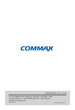 Предварительный просмотр 8 страницы Commax CDV-70P User Manual