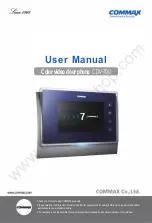 Commax CDV-70U User Manual предпросмотр