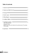 Preview for 4 page of Commax CDV-71BE/D User Manual