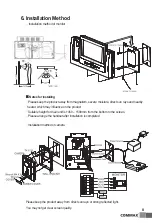 Preview for 9 page of Commax CDV-71BE/D User Manual