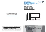 Commax CDV-72BE User Manual предпросмотр