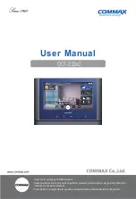 Предварительный просмотр 1 страницы Commax CIOT-1020M2 User Manual