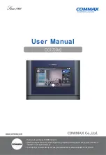 Commax CIOT-700M2 User Manual предпросмотр