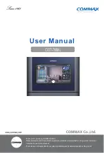 Commax CIOT-700ML User Manual предпросмотр