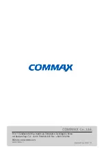 Предварительный просмотр 19 страницы Commax CIOT-G700M User Manual