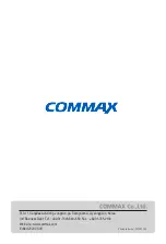 Preview for 20 page of Commax CIOT-L20MP User Manual