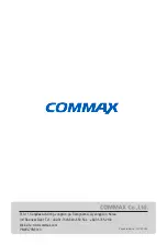 Предварительный просмотр 22 страницы Commax CIOT-L7FM User Manual