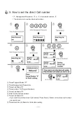 Предварительный просмотр 17 страницы Commax CMP-CTS User Manual