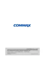 Предварительный просмотр 19 страницы Commax CMV-43S User Manual