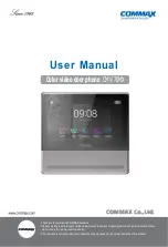 Commax CMV-70MX User Manual предпросмотр