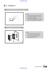 Предварительный просмотр 8 страницы Commax CVD-40N User Manual