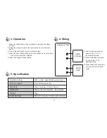 Предварительный просмотр 3 страницы Commax DP-201LA User Manual