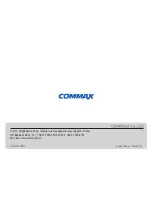 Предварительный просмотр 6 страницы Commax DR-2A3N User Manual