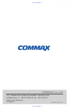 Предварительный просмотр 55 страницы Commax DR-2AG/RF User Manual