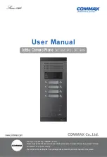 Предварительный просмотр 1 страницы Commax DRC-24XM User Manual