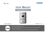 Preview for 1 page of Commax DRC-40KA User Manual