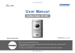 Commax DRC-40KR2 User Manual предпросмотр