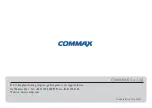 Предварительный просмотр 8 страницы Commax DRC-4CPN3 User Manual