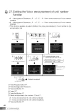 Предварительный просмотр 45 страницы Commax DRC-703LC/RF1 User Manual