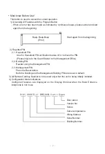 Предварительный просмотр 8 страницы Commax DRC-900LC User Manual