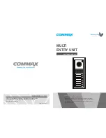 Commax DRC-nSB Quick Manual предпросмотр