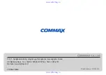 Предварительный просмотр 10 страницы Commax DRC-nUC User Manual