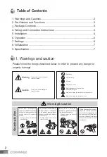 Предварительный просмотр 2 страницы Commax Fineview CDV-70H2 User Manual