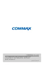 Предварительный просмотр 20 страницы Commax Fineview CDV-70HM2 User Manual