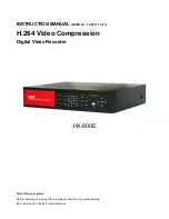 Commax HX-800E Instruction Manual preview